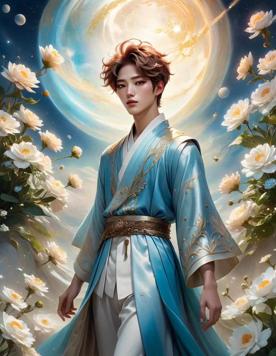 The boy and the moon flowers 3