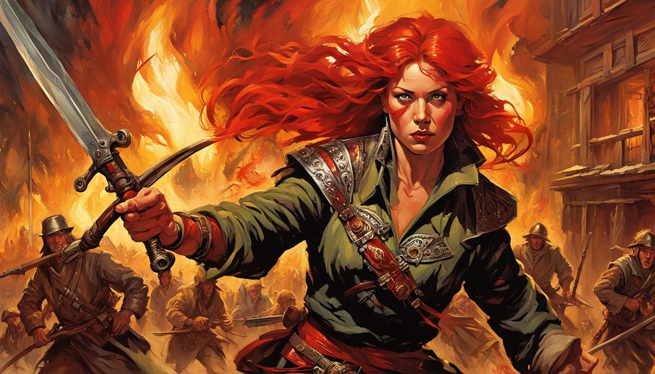 RED SONYA of ROGATINO, Robert E. Howard's Polish-Ukranian Fr...