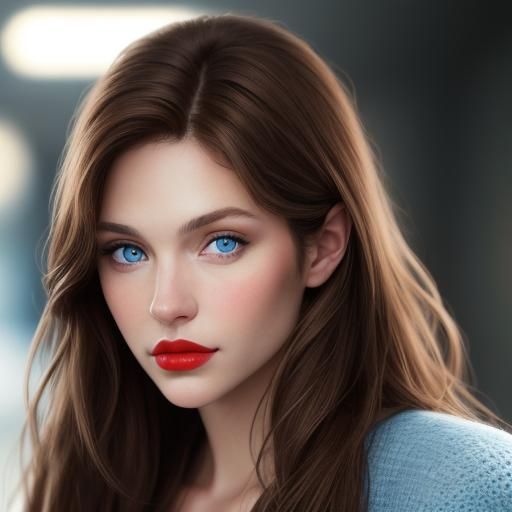 Striking Portrait of a Couple in Studio Lighting