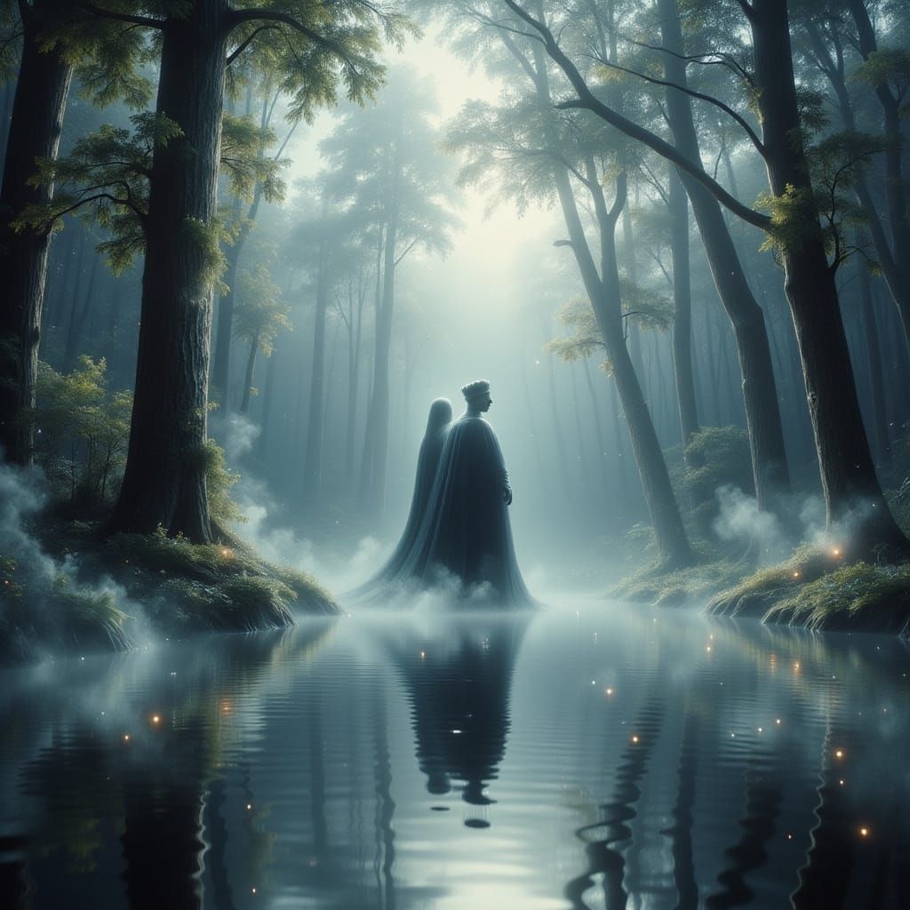 Misty Phantom Boyfriend in Ethereal Realm