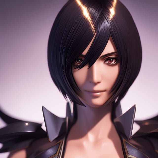 Detailed Portrait with Dynamic Lighting