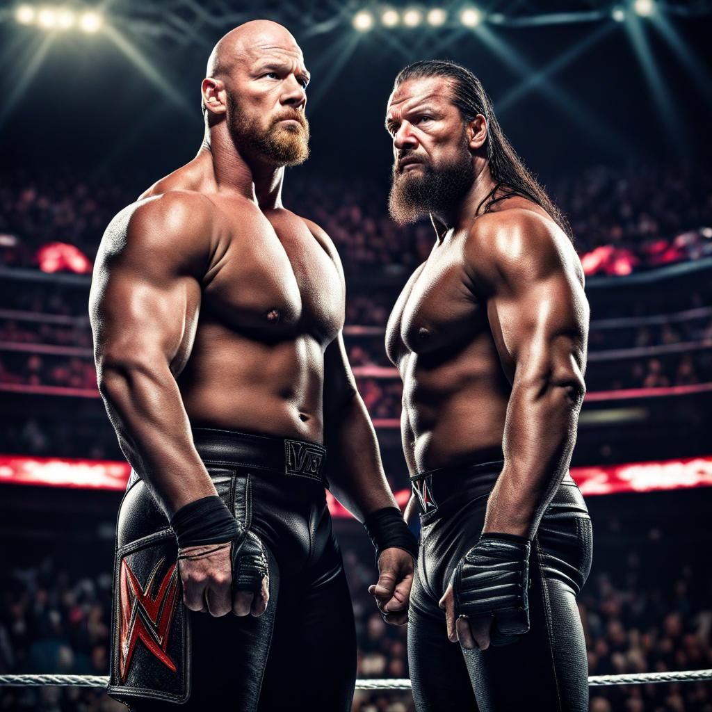 Hyperrealistic WWE Scene in High Definition