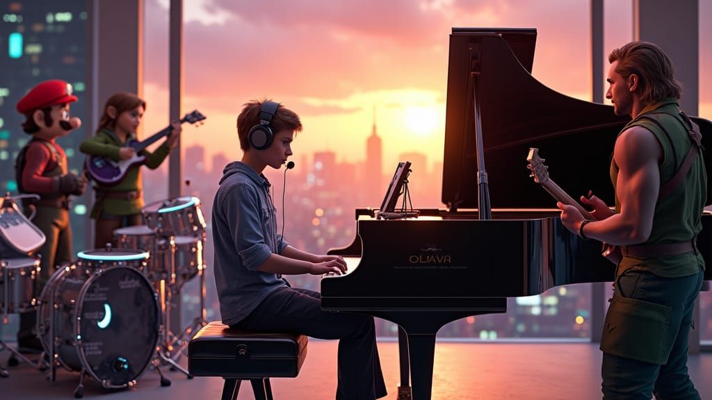 Epic Gaming Musician Unites Legendary Characters in Dynamic ...