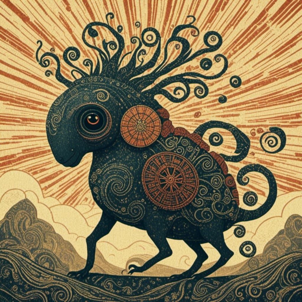 Harmonious Fusion of Nature and Abstraction