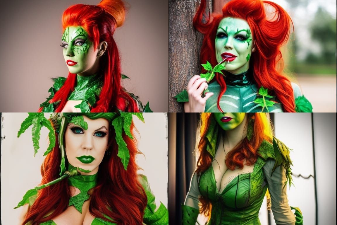 Rebecca Zamolo as Steampunk Poison Ivy