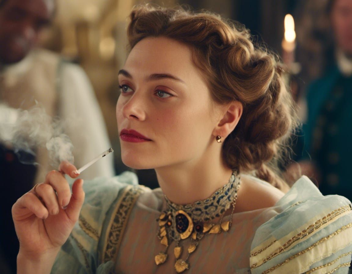 levitating cigarette