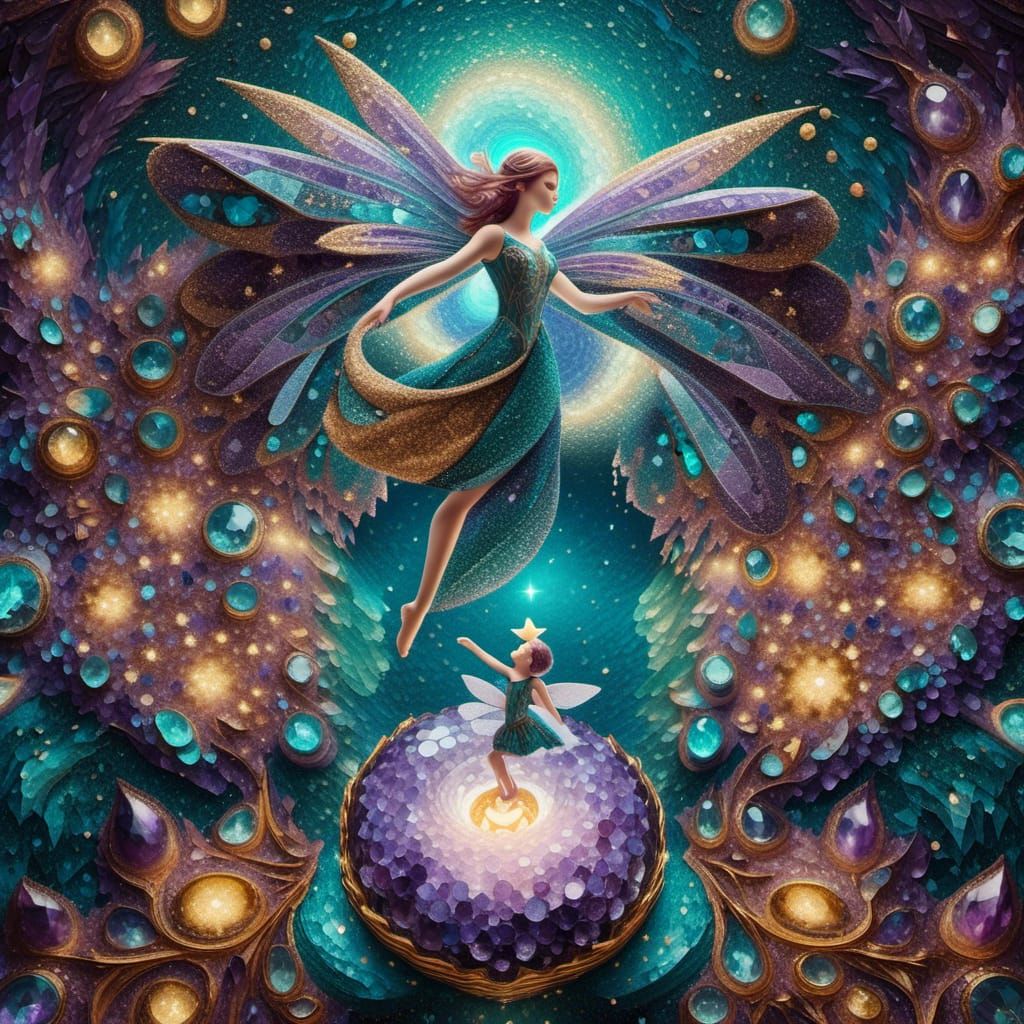 Jewel Feather Music Box