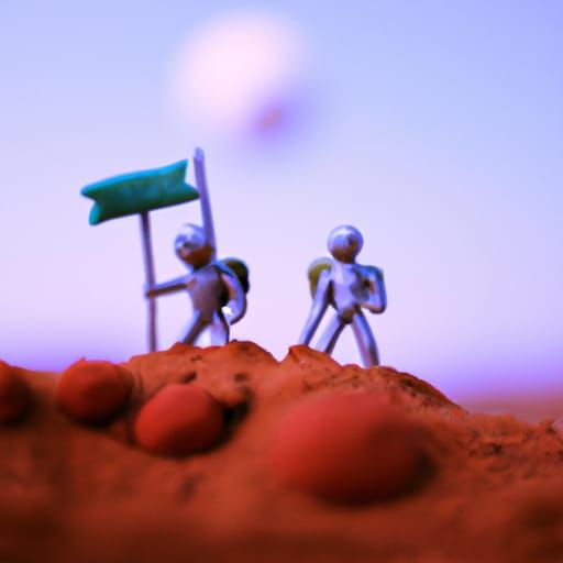 Pilgrims Land Mayflower on Mars: Professional Photography