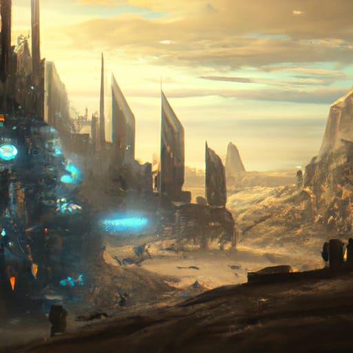 Epic Cinematic Digital Matte Painting