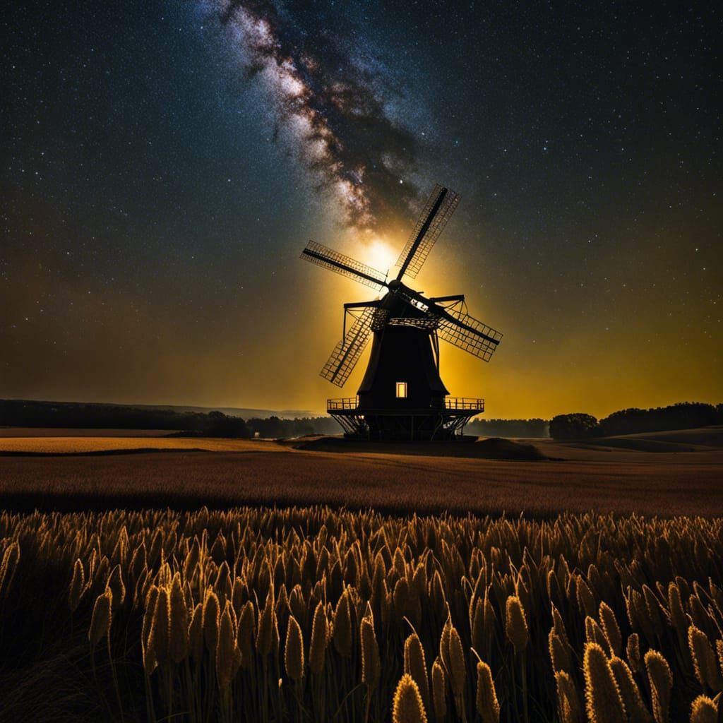 Cosmic Dutch Windmill Powers the Universe