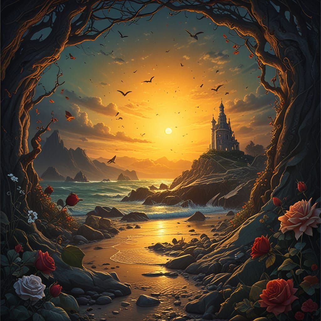 Surreal Gothic Beauty Unveils Mysteries Behind Scorched Vell...