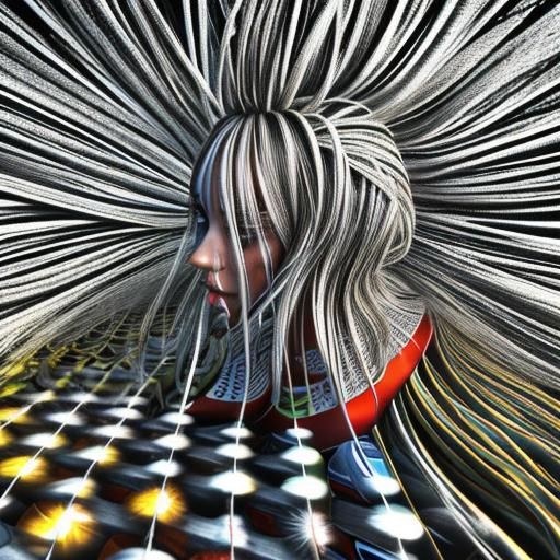 Psychedelic Surrealism in Hyperrealistic Style