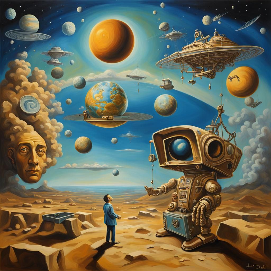 Surreal AI: Melting Reality in a Dreamscape