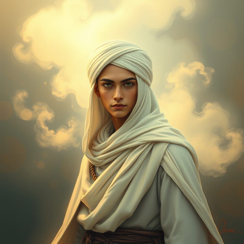 Young Mystic in Whispering Mist