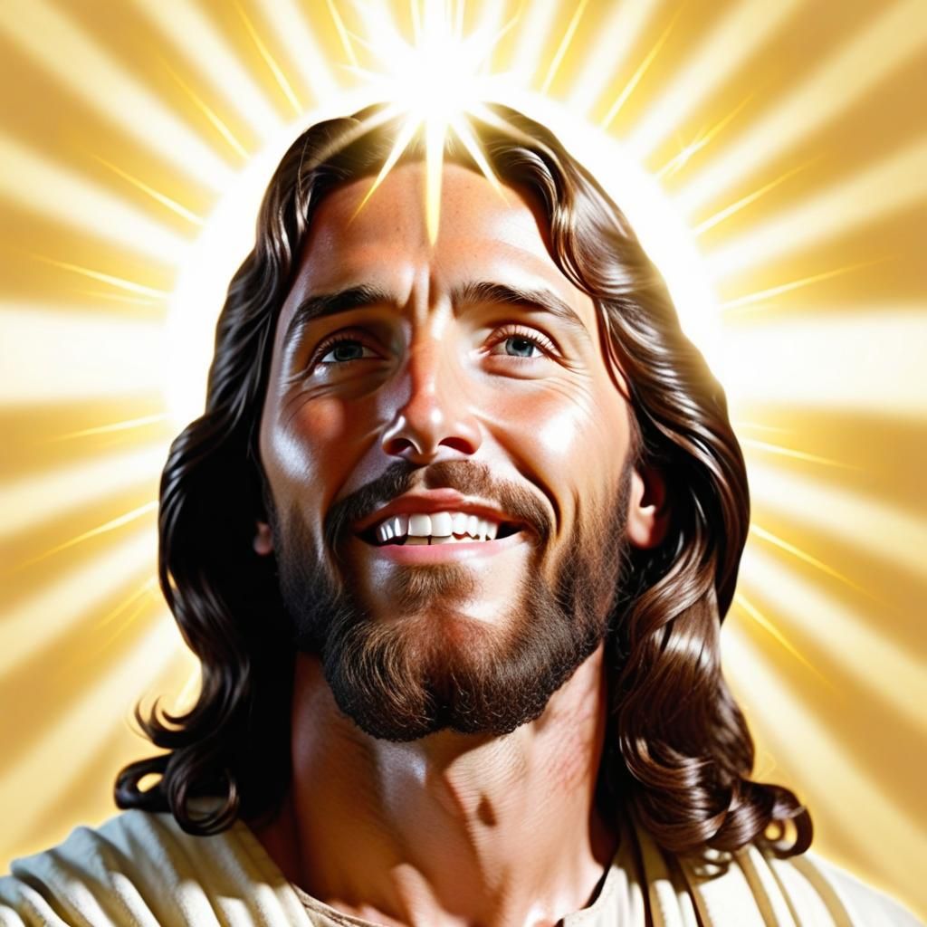 Radiant Depiction of Jesus Christ