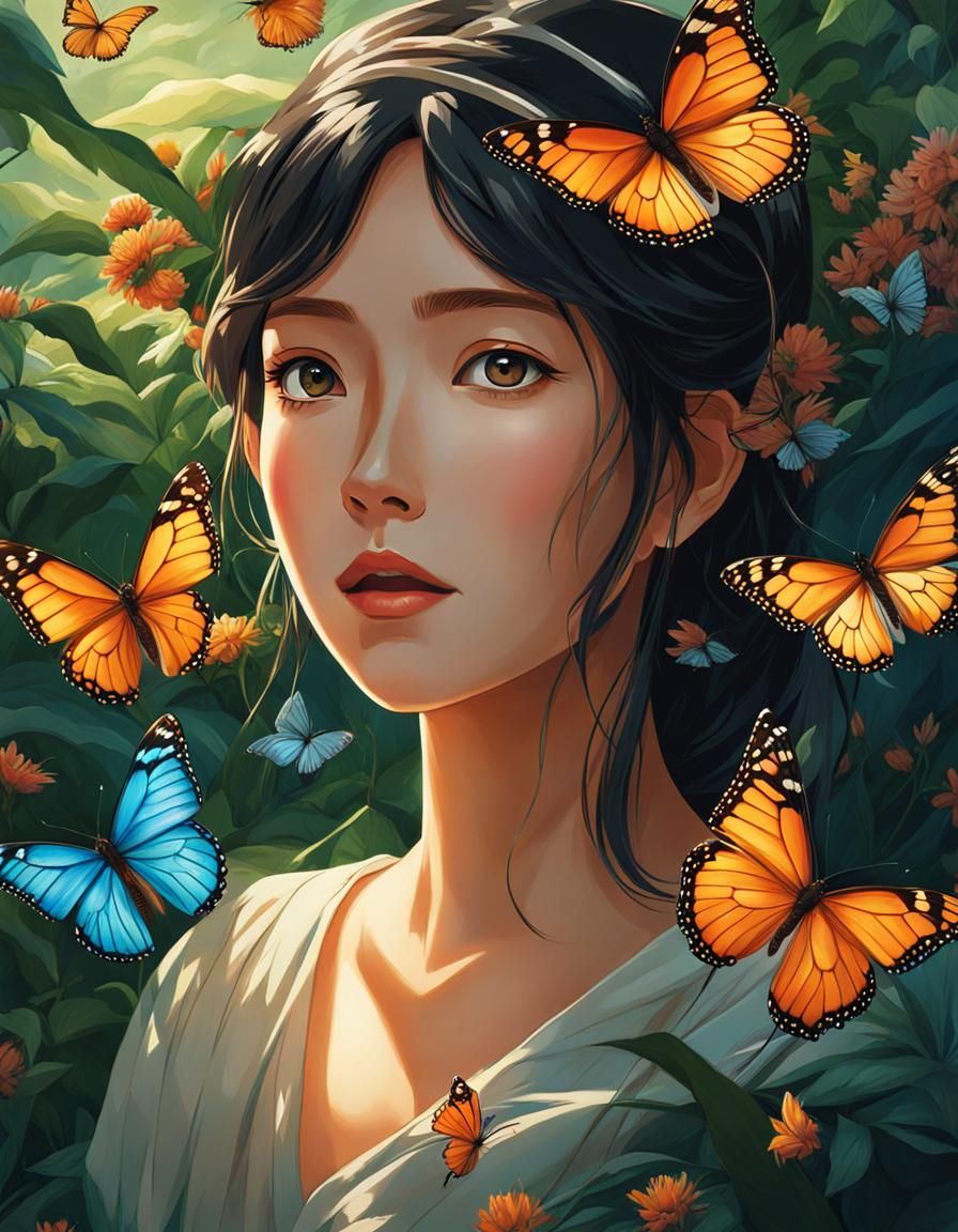 I Think Butterflies Love Me.