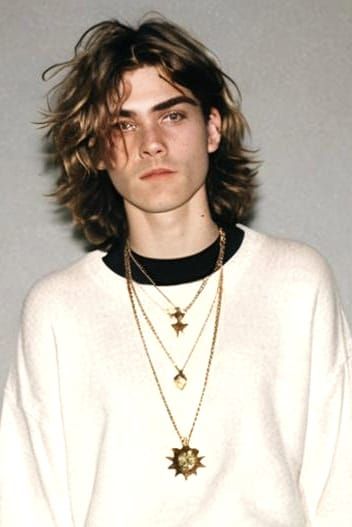 Teen with Necklace: Detailed Matte Painting