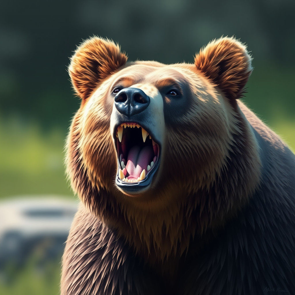 Photorealistic Bear Image