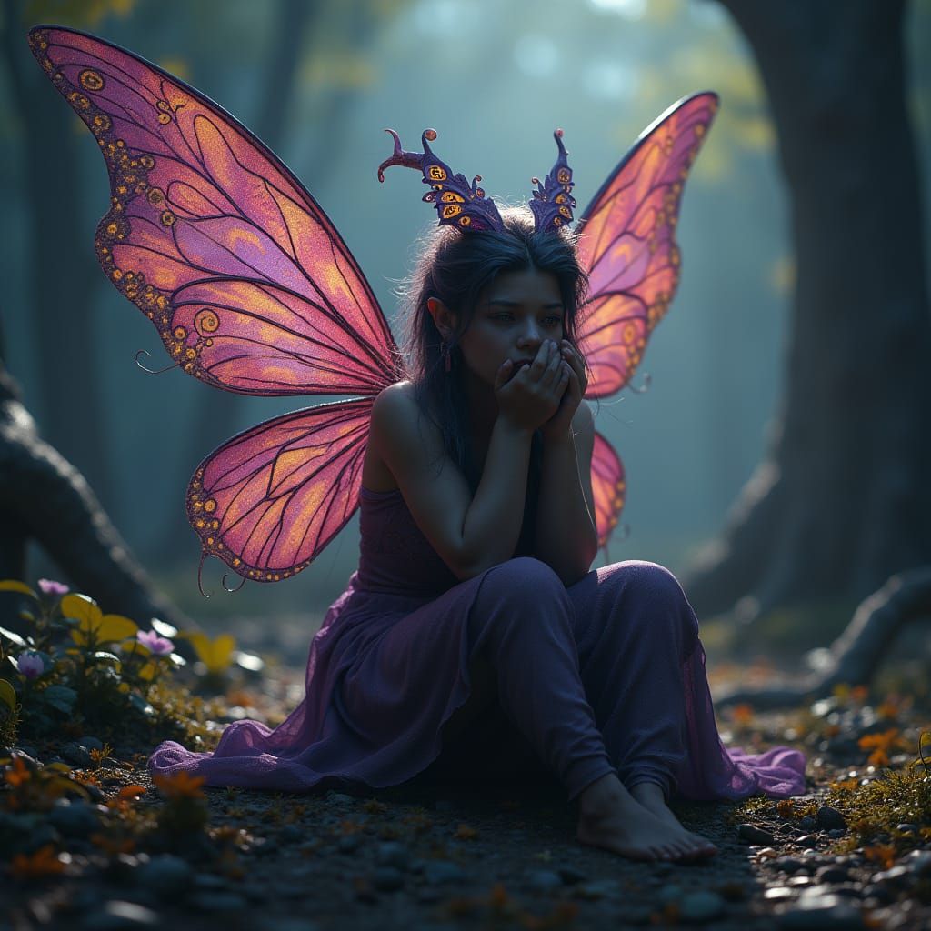 The Last Fairy in Dark Fantasy Realm