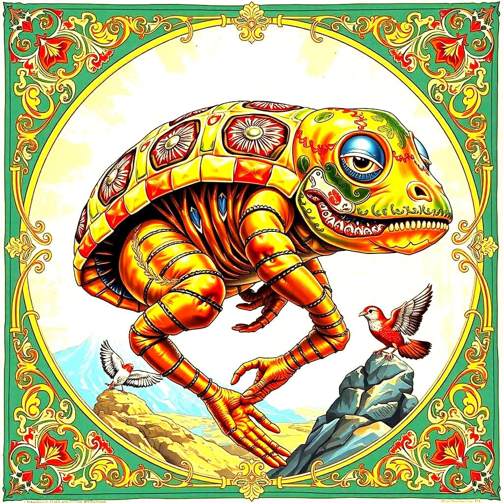 Enigmatic Illustrations from the Codex Seraphinianus