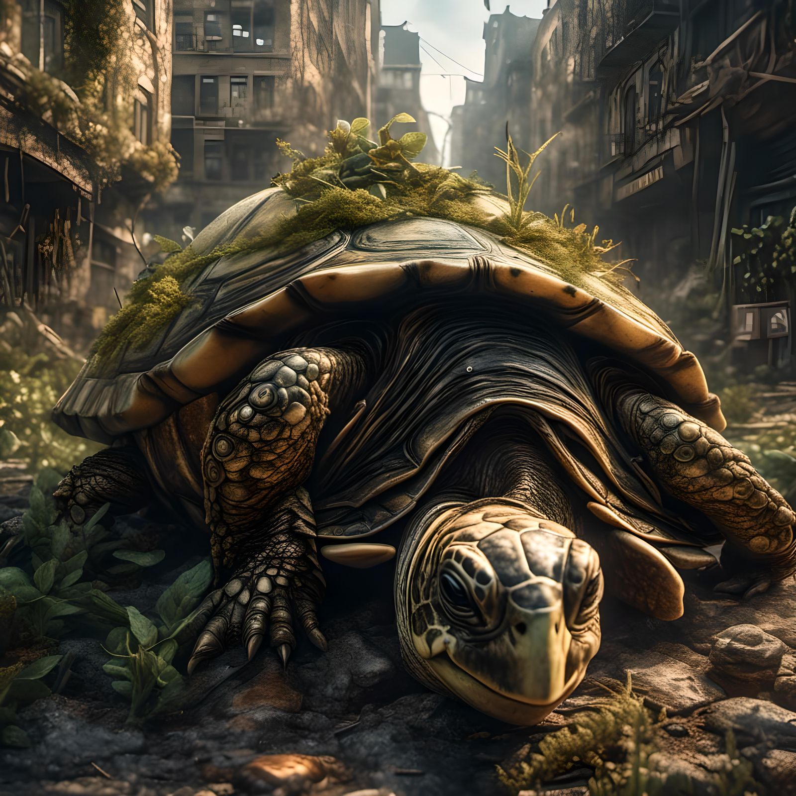 Post-Apocalyptic Turtle