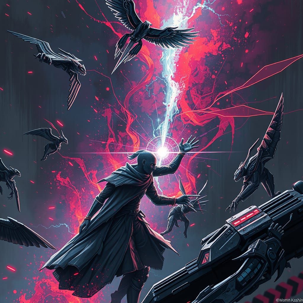 Grimdark Fantasy Quantum Consciousness