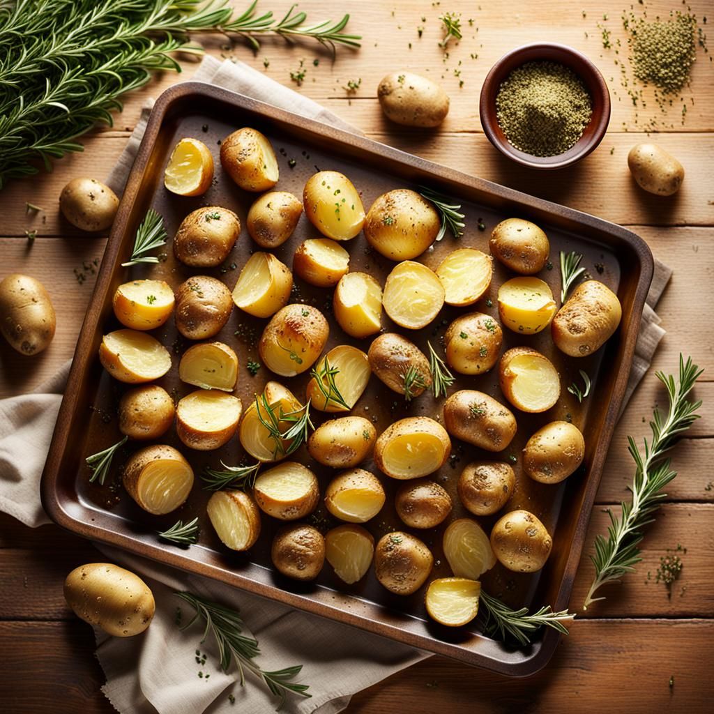 Glowing Mediterranean Harvest Still Life in Warm Pixar-Inspi...