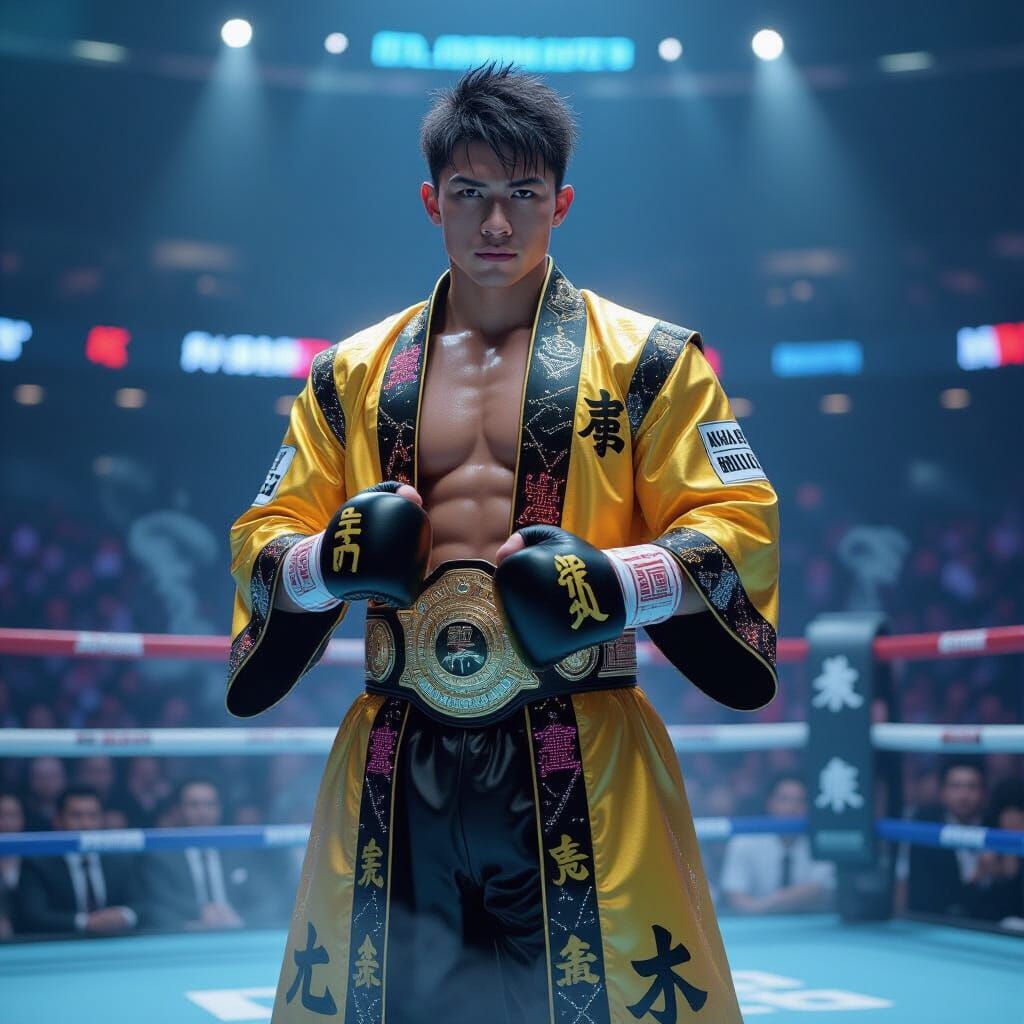 Naoya Inoue: The Monster in Futuristic Anime Style