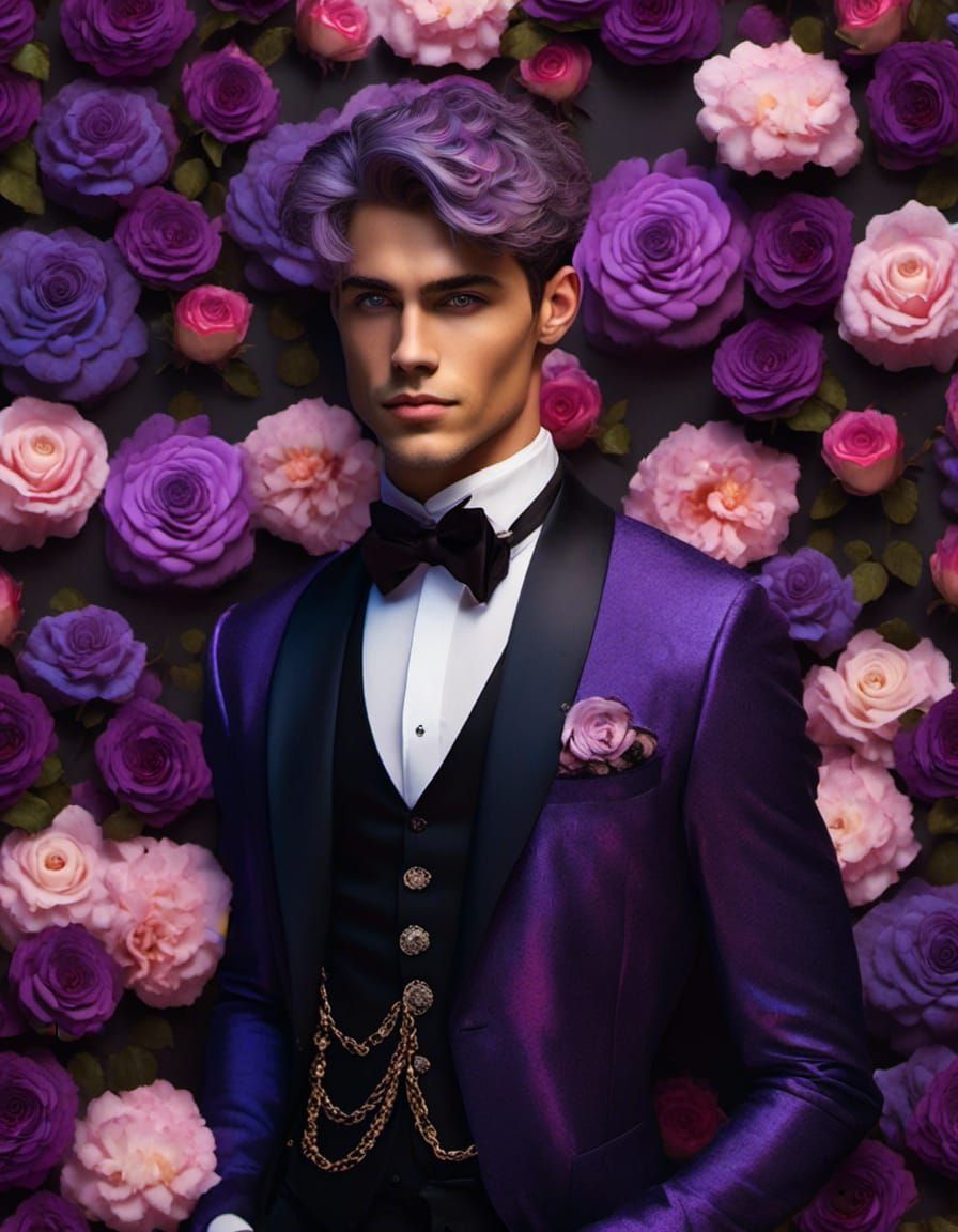 Dapper in Purple