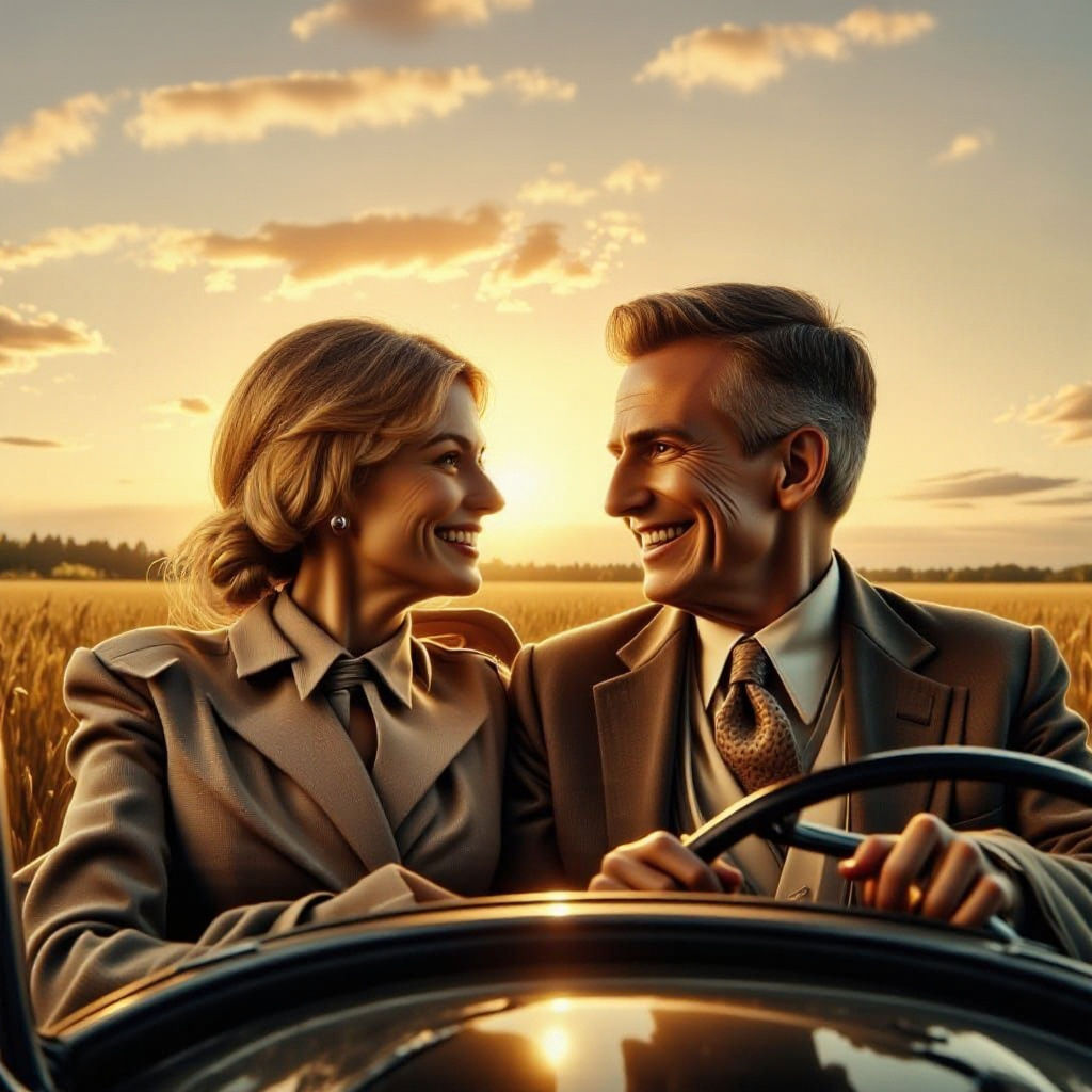 Bonnie and Clyde Getaway in Hyperreal Detail