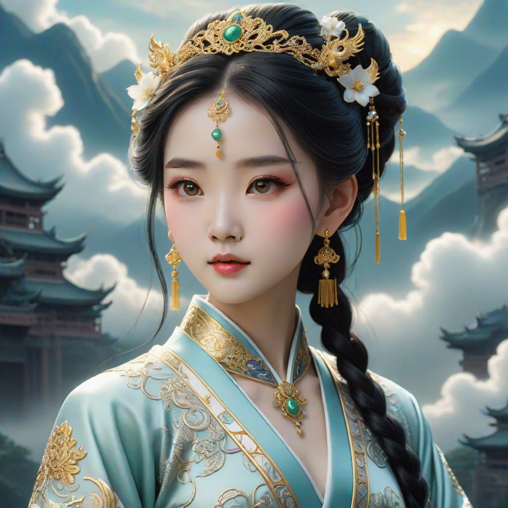 Serene Xianxia Princess in Heavenly Realm