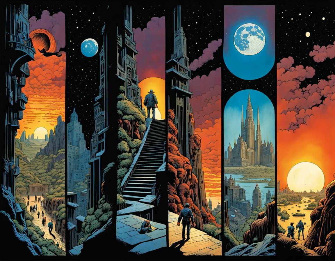 Irkni Burr's Comic Book Adventure in Secret Lab