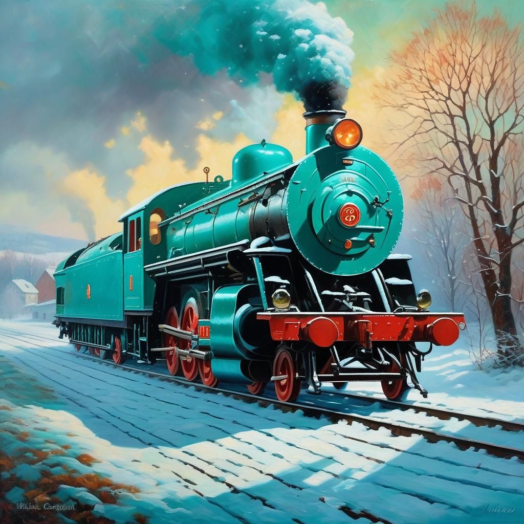 1937s Steam locomotive ((Mikádo)) ČSD 387.043, Škoda 10 Lo8