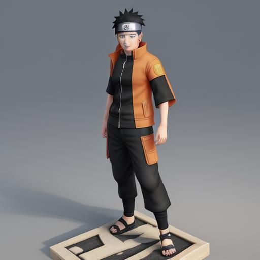 3D Art of Naruto