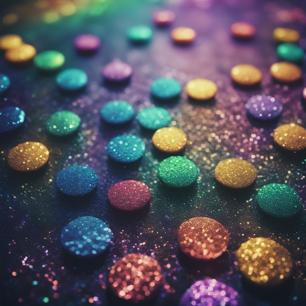 Cinematic Rainbow Masterpiece with Film Grain