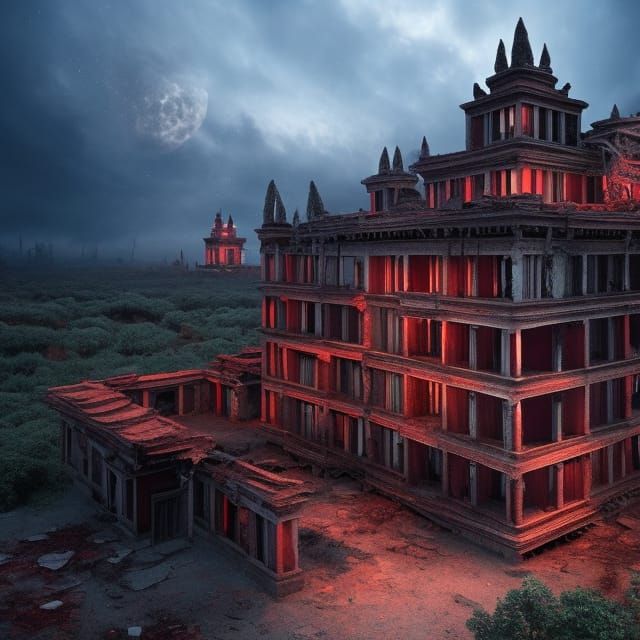 Abandoned temple