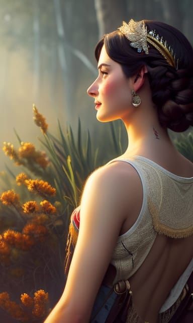 Tattooed Hipster Snow White in Nerdy Style