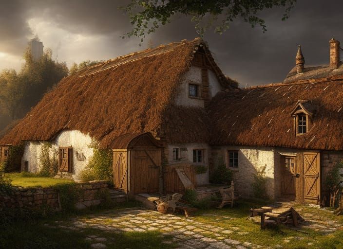 Medieval farmhouse