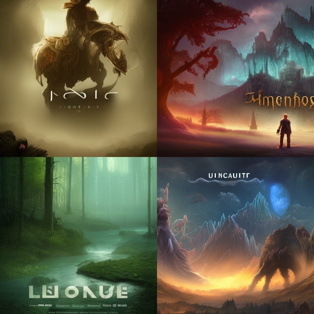 Fantastical Matte Painting in Deep Color