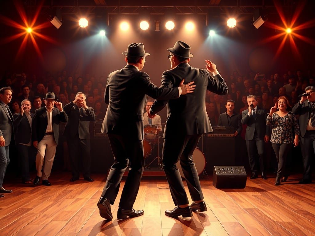 Blues Brothers Live Performance with Music Legends