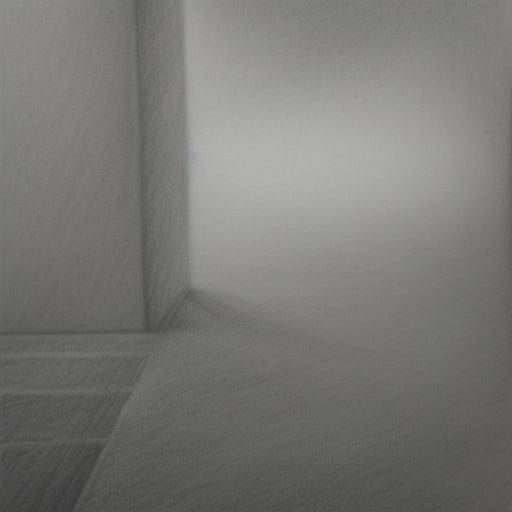 Detailed Charcoal Drawing of a New Day