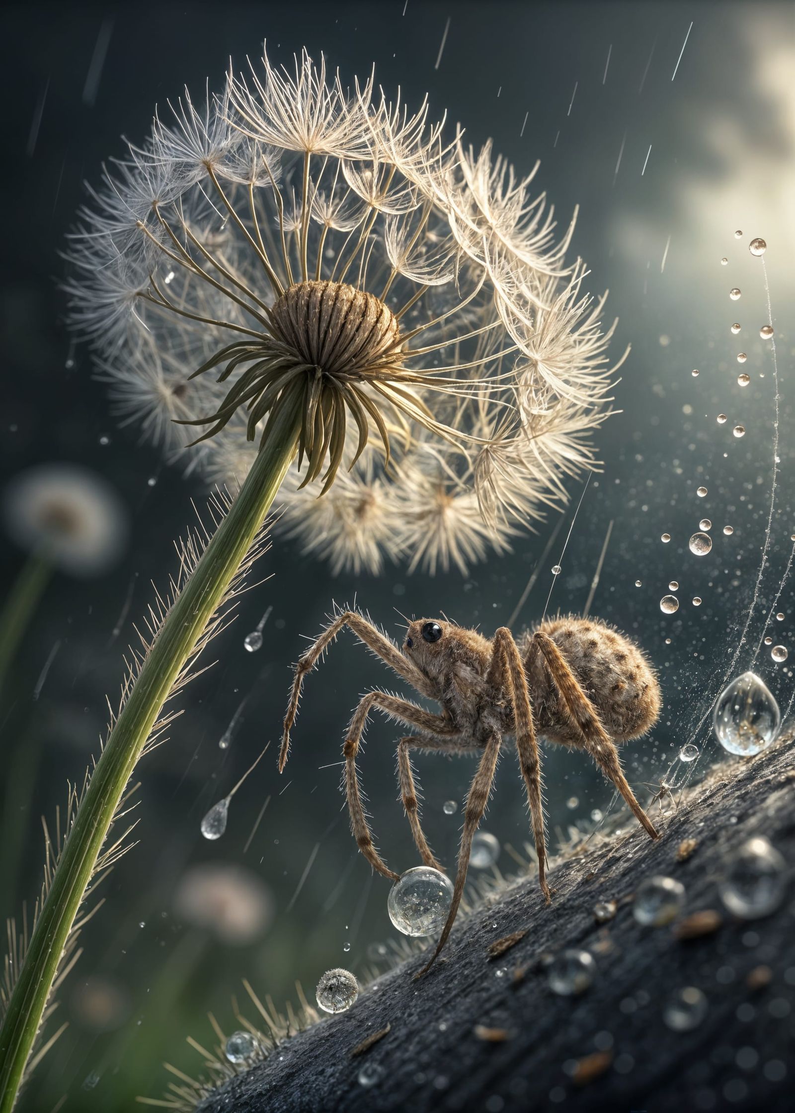 Spider's Rainy Day Shelter