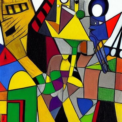 Surreal Colorful Image of Something to Hold On To