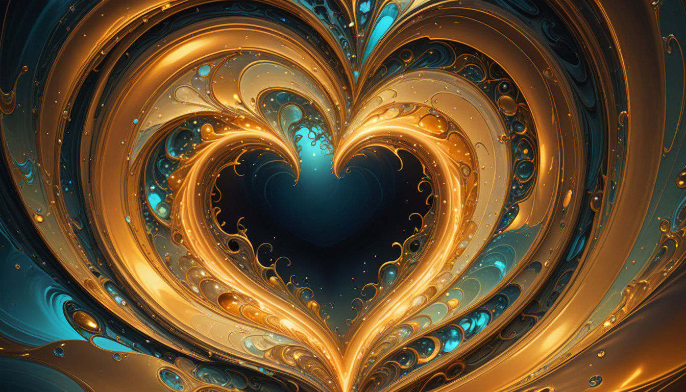 Dreamlike Doorway Hidden Within an Ethereal Heart