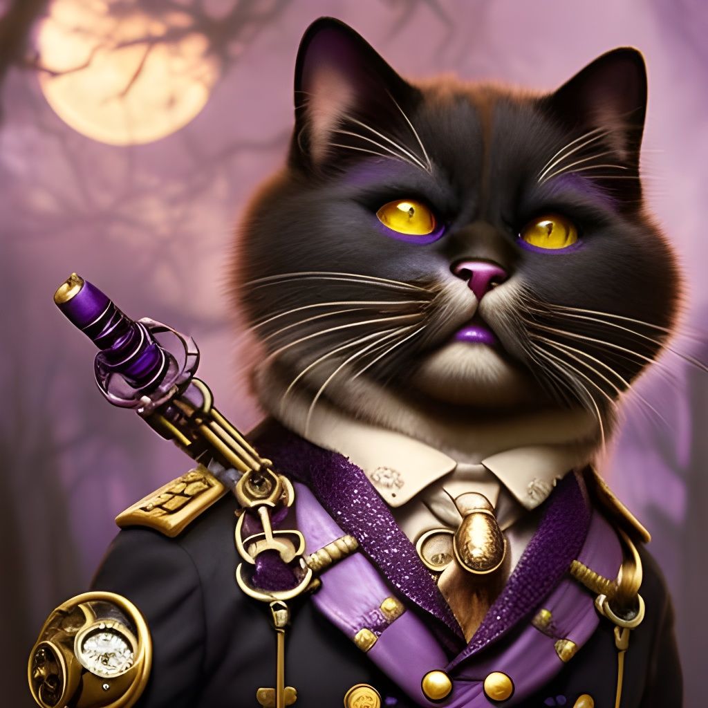 Mr. Purrrple