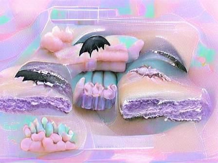 Pastel Goth Aesthetic AI Image