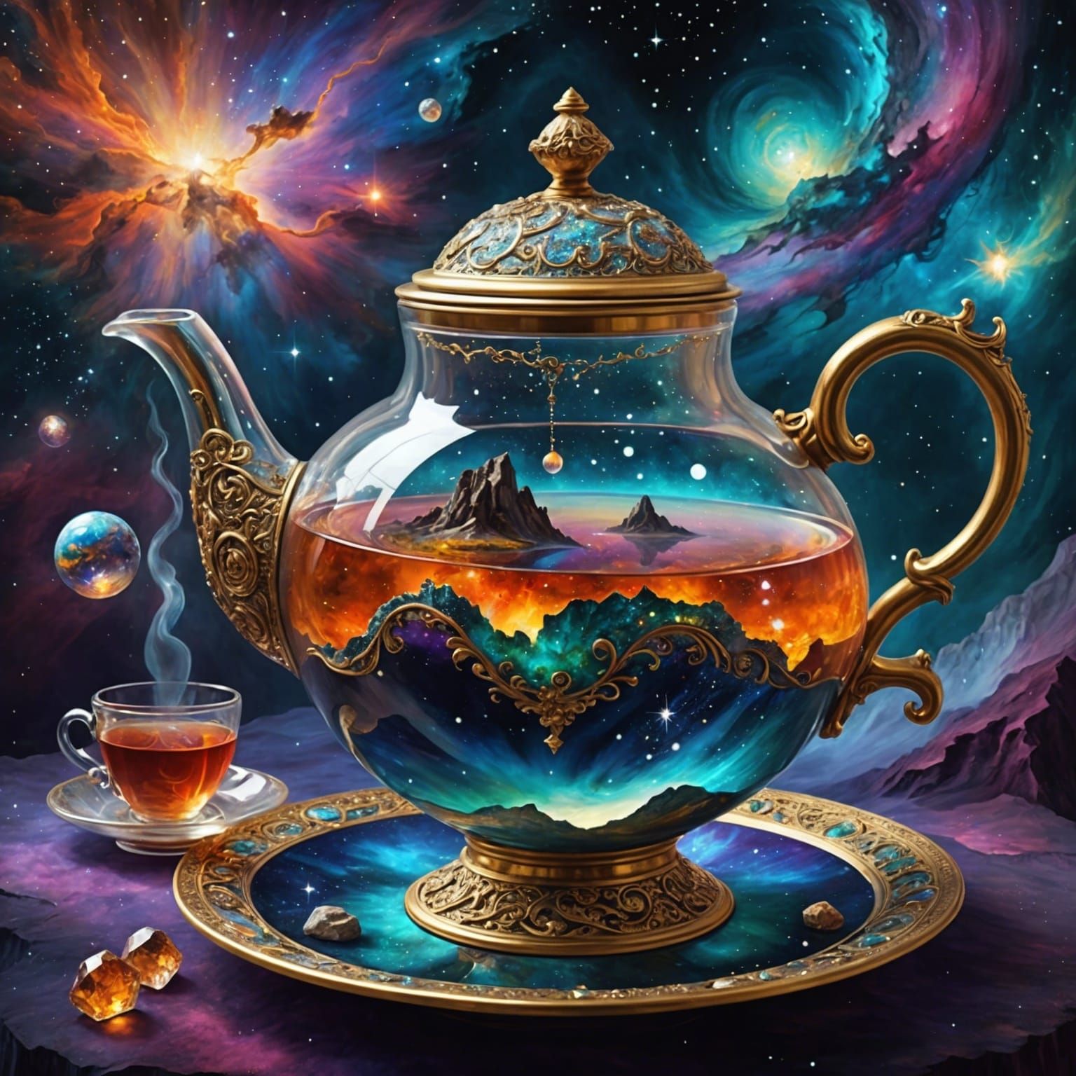 Teapot in Space