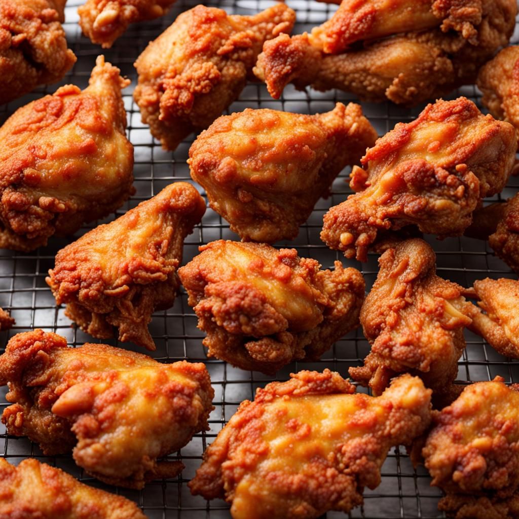 Delicious Golden Fried Chicken