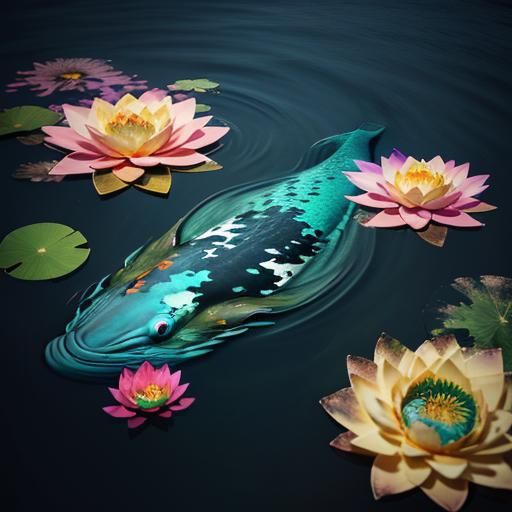 half-koi, half-whale