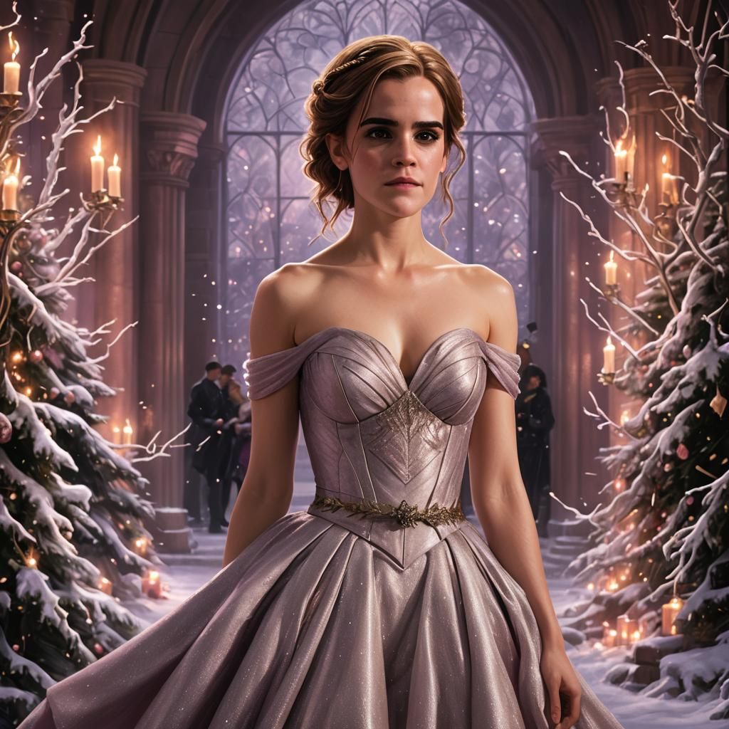 beautiful Emma Watson as Hermione Granger